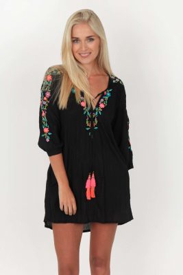 handmade crochet kaftan